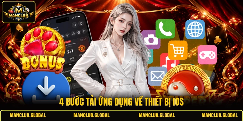 4 bước tải ứng dụng về thiết bị iOS