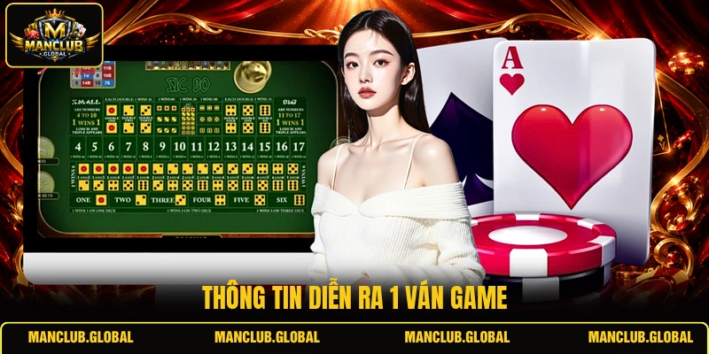 Thông tin diễn ra 1 ván game